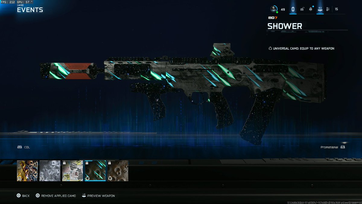 Finished 2nd in the event and it was stuck on "Processing Rewards" and still don't have my camo. Any word on this? <a href="/MaTtKs/">Matt Scronce</a>