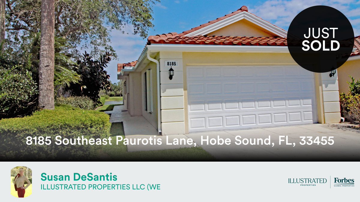 SusanDeSantis89's tweet photo. 🛌 2 🛀 2 🚘 2
📍 8185 Southeast Paurotis Lane, Hobe Sound, FL, 33455

My latest sale on RateMyAgent.
FL SL707560
https://t.co/2m14rpO8vk

...
#ratemyagent #realestate https://t.co/euJ3soHido