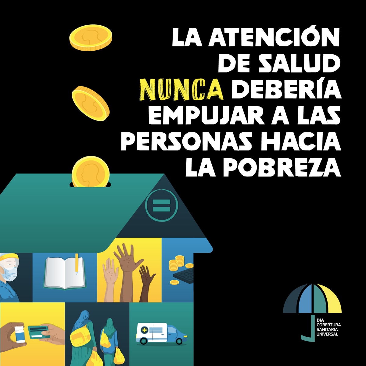 ONU_es's tweet photo. La salud es un derecho. Nunca un lujo.

Aun así, cada año 1.000 millones de personas caen en la pobreza por tener que pagar gastos médicos.

Nadie debería sacrificar su bienestar para mantenerse a flote.

Si estás de acuerdo, dale 💙 y comparte 🔁

Tu voz puede ayudar a que este mensaje llegue más lejos.