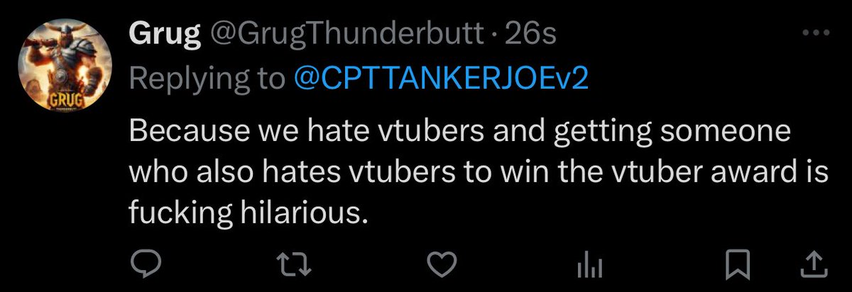 CPTTANKERJOE 🚂🛤️ weekend Vtuber tweet media