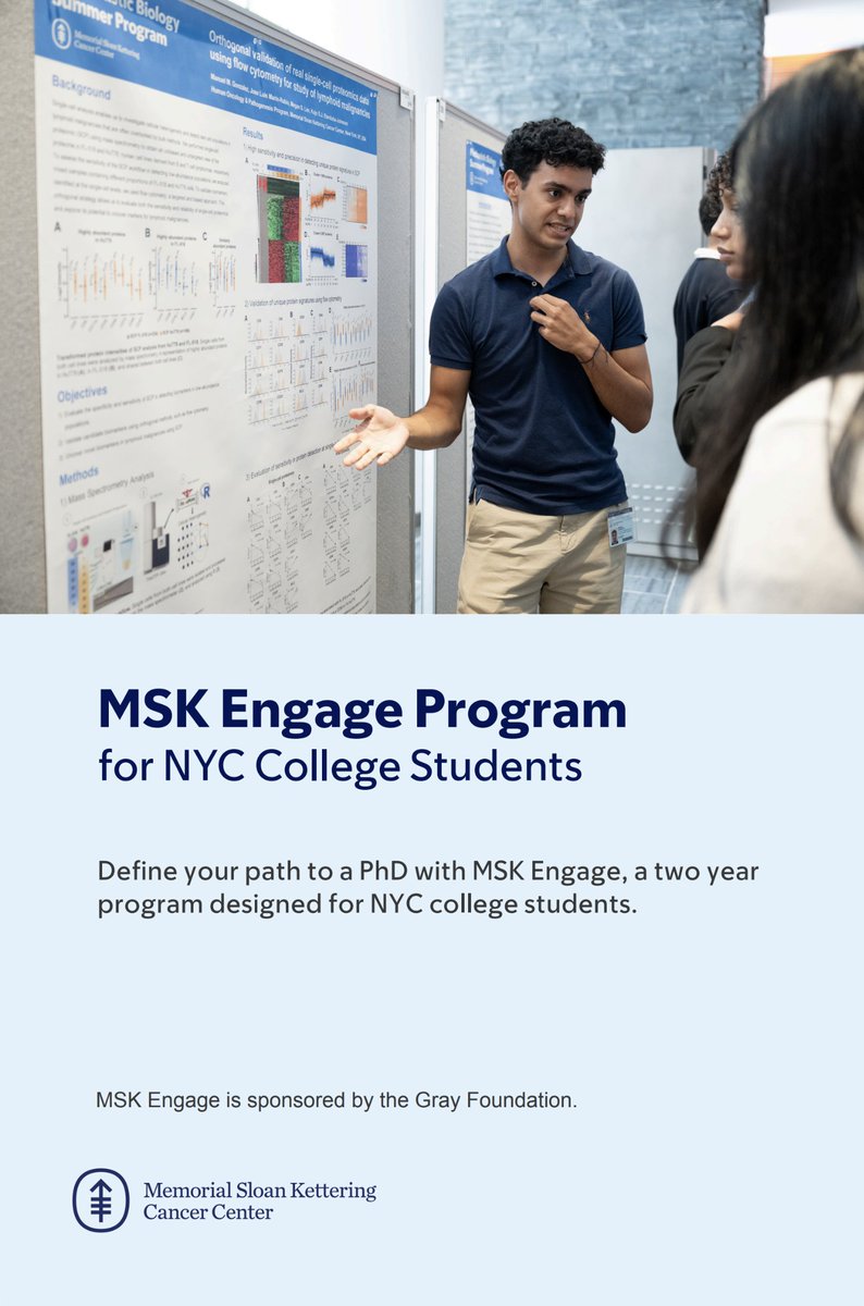 MSK ScienceEducation tweet media