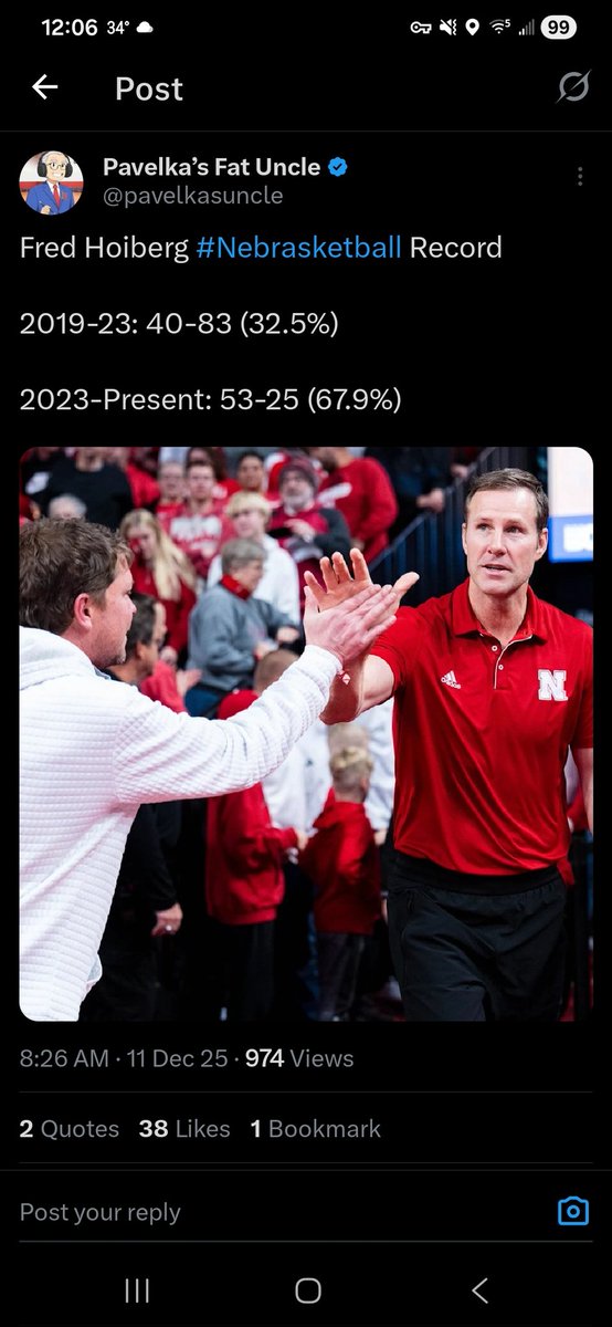 markcon99's tweet image. What a turnaround for Coach Hoiberg!