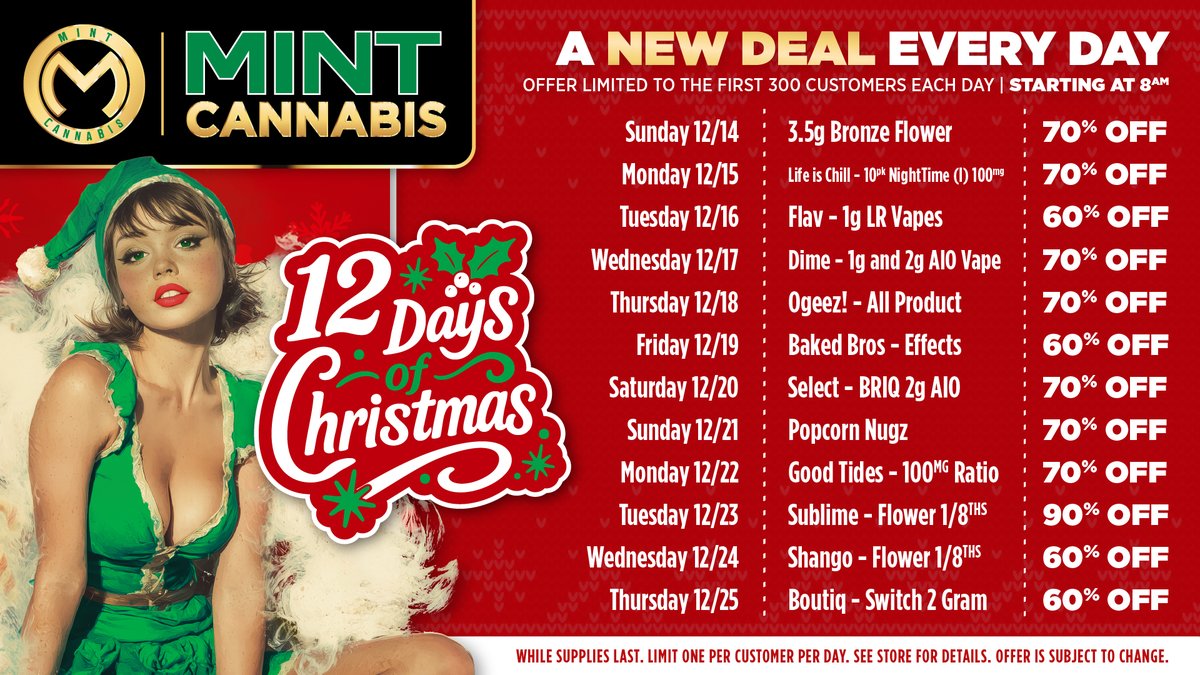 The Mint Dispensary tweet media