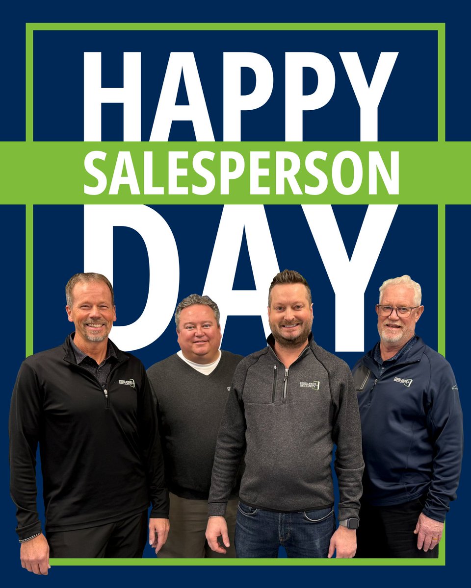 Happy National Salesperson Day! We are grateful for our sales team and their expertise and commitment that makes our success possible.
-
#AssuredSecurityMN #onestopshop #peaceofmind #nationalsalespersonday #salesday #salesperson #salesteam