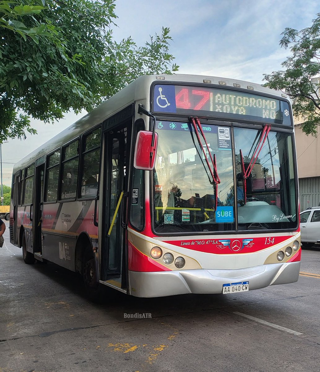 BondisATR's tweet photo. #Linea47: Nuevo interno 154. #MB OH 1718 L SB #Metalpar Iguazú II
Fue el interno 162 de la misma línea https://t.co/yXNUNzjLrj