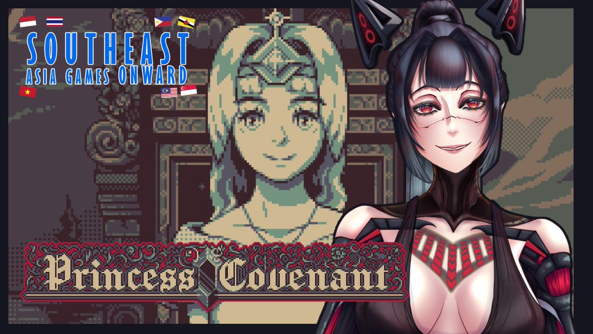 I forgot to say! It is Day 9 of #SEAGO2025 ! 
No themes today, just vibes! 

Today I am playing "Princess Covenant" from <a href="/lucky90happy/">Lucky90Happy - 🐭Princess Covenant RELEASED!</a> . I'm really excited for you guys to see this game!
►  Live on YT/ Twitch / Tiktok (~4pm gmt+8)

Don't forget to donate to the HOPE.EXE charity