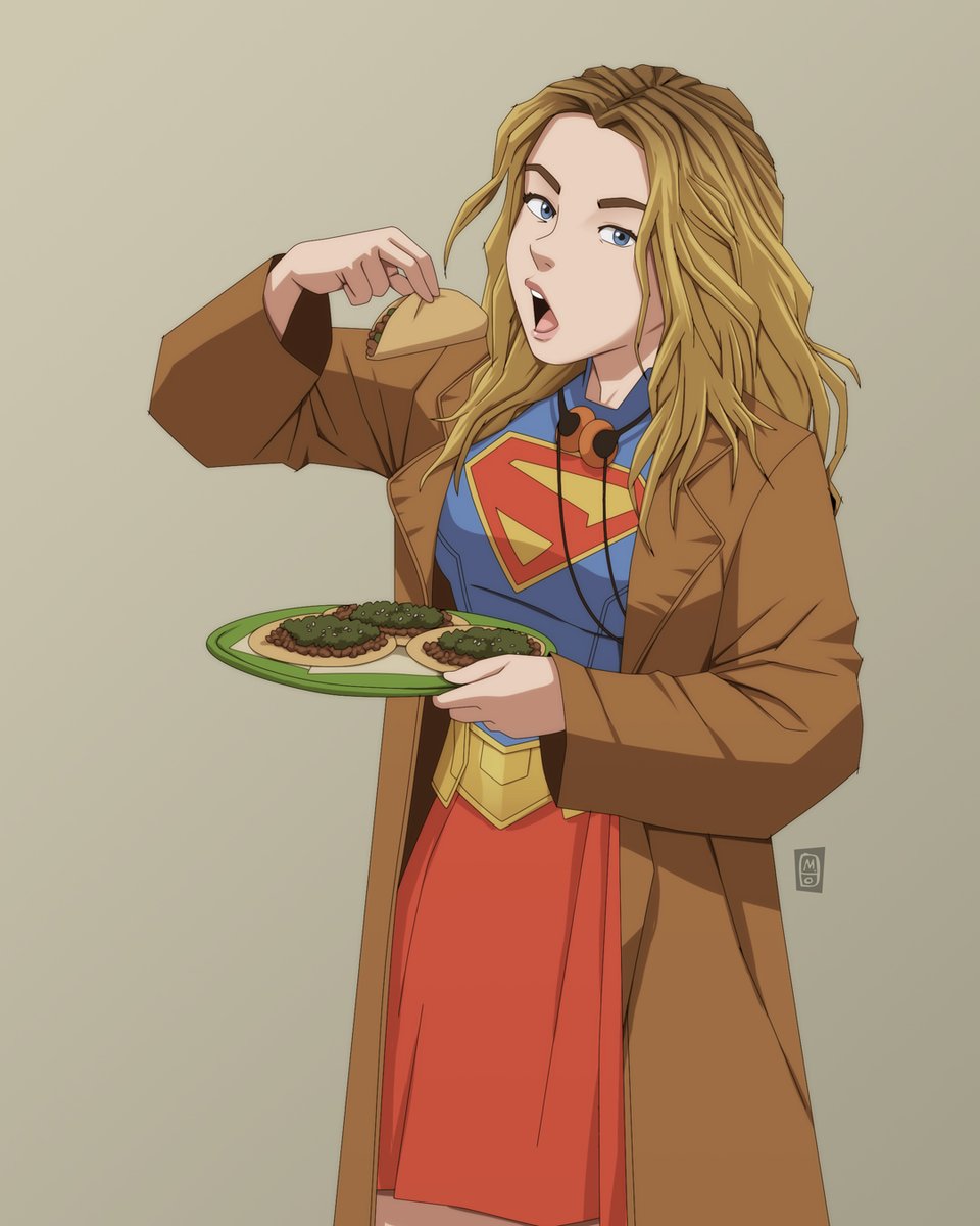 Les dije que el trailer de #Supergirl iba a dar material para mucho fan art.

¿Cinco de suadero?