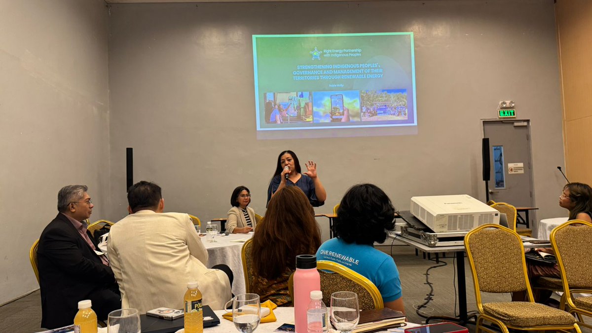 Right Energy Partnership with Indigenous Peoples tweet media