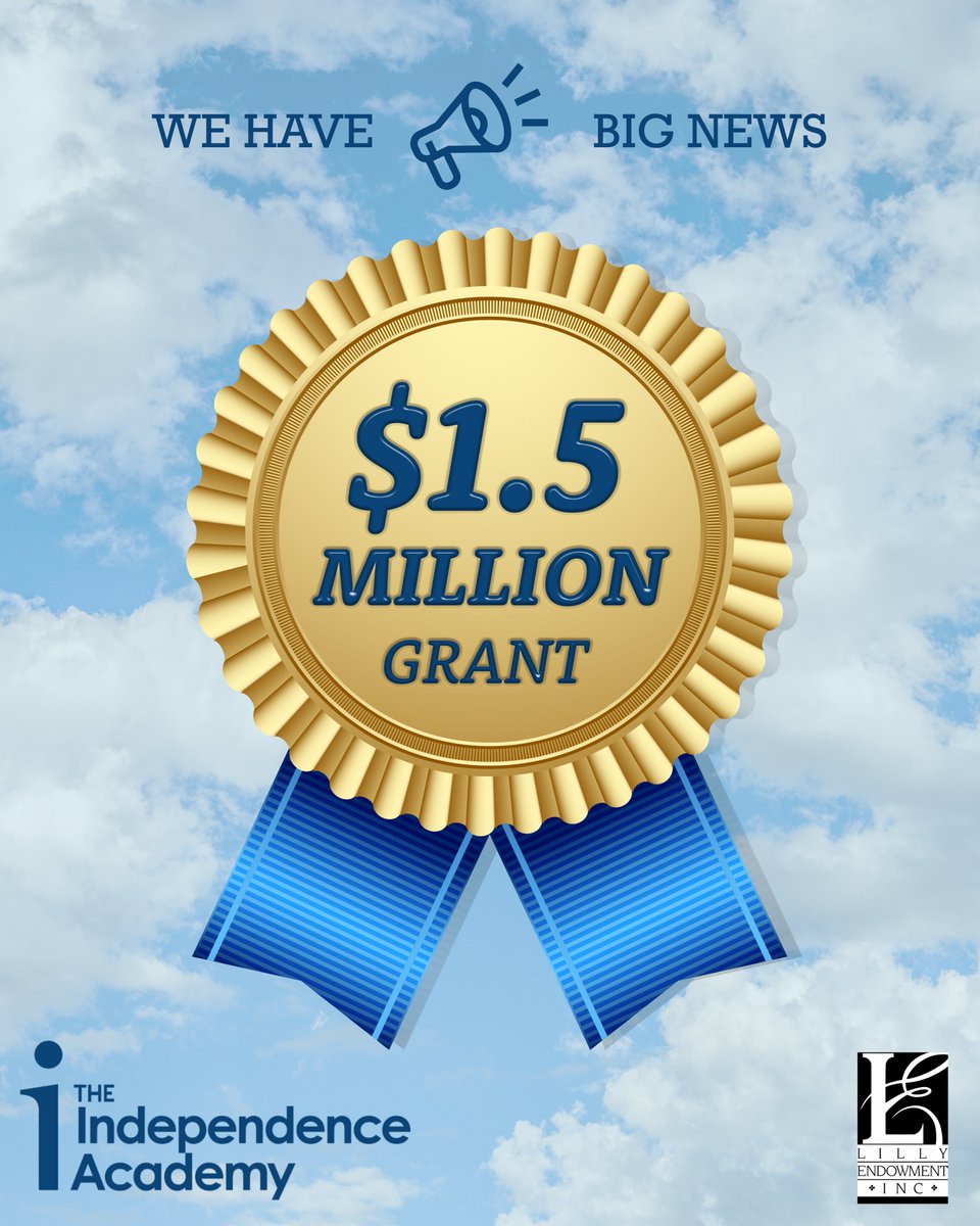 We are honored to receive a $1.5 million grant from the Lilly Endowment to support the construction of our new Multi-Use Learning Center. Thank you, <a href="/lillyendowment/">Lilly Endowment</a>, for helping our students reach their full potential. More details on the Multi-Use Learning Center to come!