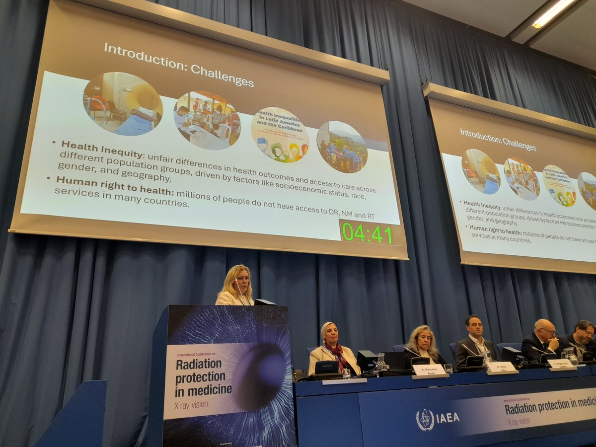 EuEsr's tweet photo. B. Brkljačić’s talk was part of a roundtable on the changing global map of human resources for radiation protection. Consensus: Action is needed to address workforce disparities &amp; rising demand in medical imaging
🎥Watch the recording 
https://t.co/5WaIGXZl1P
#RadSafe2025 @IAEANS https://t.co/JfThL9PvwZ