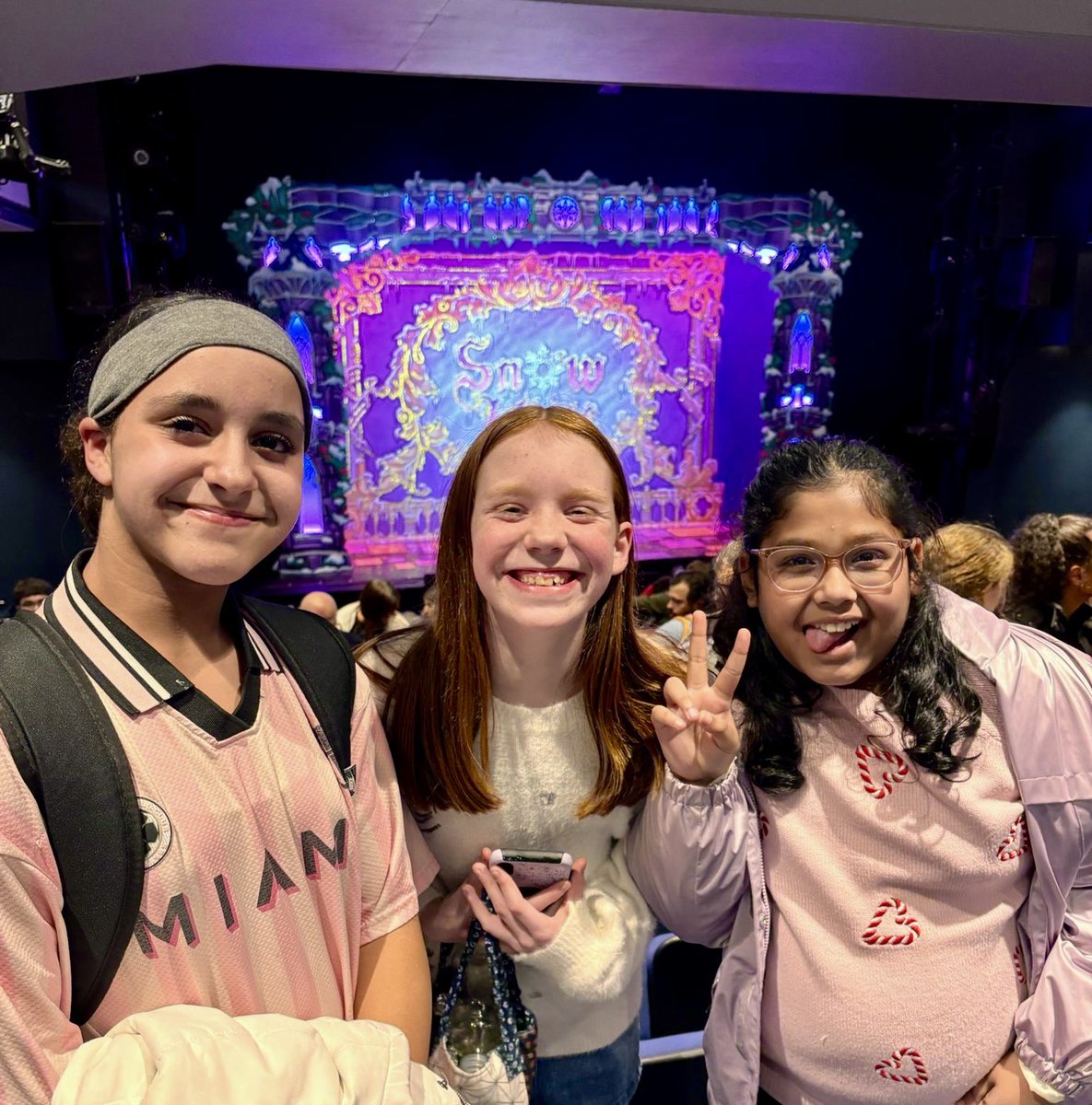 OrielHighSchool's tweet image. We’ve had two fantastic groups go to the @thehawthcrawley the week to see the awesome pantomime Snow White &amp;amp; the Seven Dwarves. Our students loved the show and had a brilliant time (oh no they didn’t;……….. oh yes they did!!!!) 😉💜😀 #PantoTime #ChristmasIsComing  #TheHawth