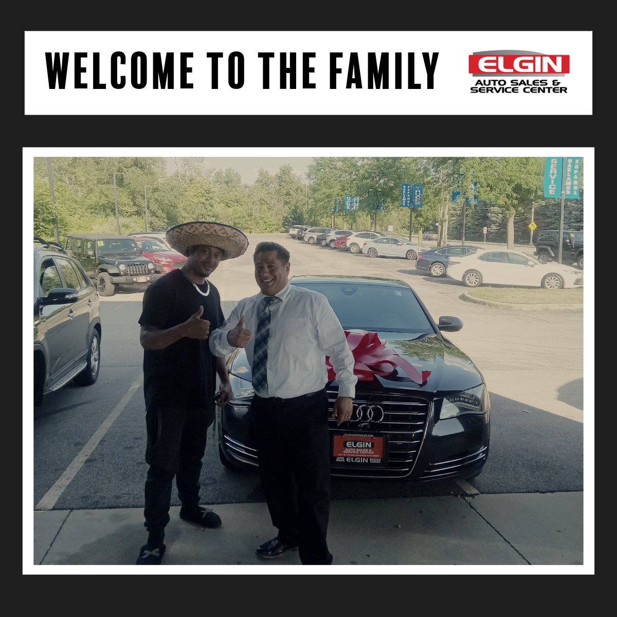 ElginAutoSales's tweet image. Congratulations on your new vehicle! 🚗✨ Thank you for choosing Elgin Auto Sales &amp;amp; Service Center to be part of your journey. We’re here to support you every mile.