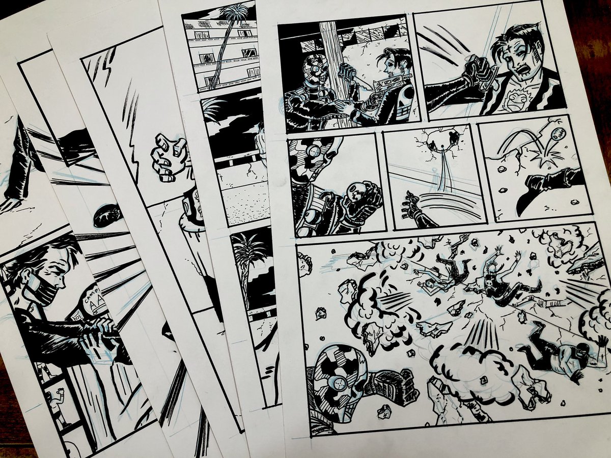 Got 20 out of 58 pages inked for MAN FROM MICTLAN #2.

Going to keep up the pace til the end of the year!