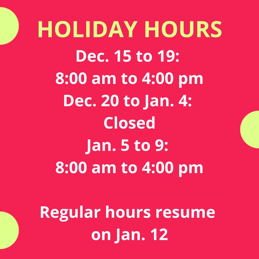 LoyalistLibrary's tweet image. As we head into the end of the semester, this is a quick reminder that our hours will be different over the next few weeks! Still need to access the Library outside of these hours? Our online resources remain available 24/7 at LoyalistLibrary.com cc: @LoyalistCollege @91XFM