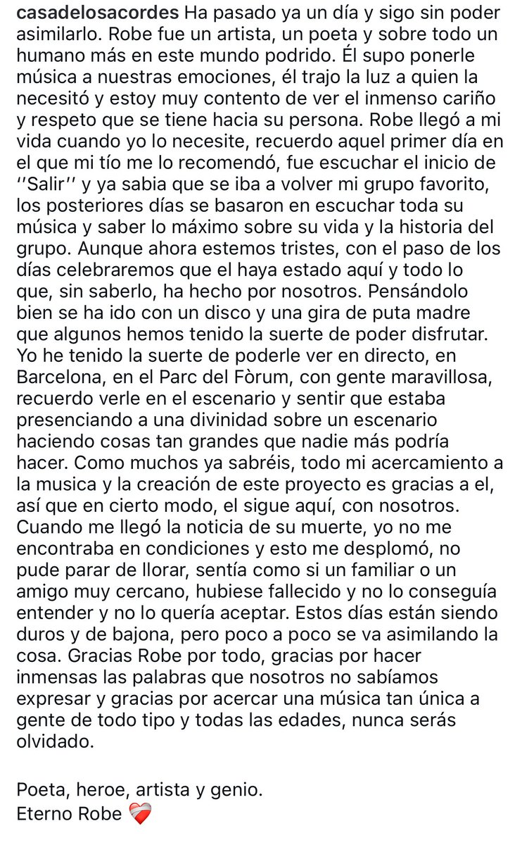 Me seco las lagrimas y dejo esto aquí.