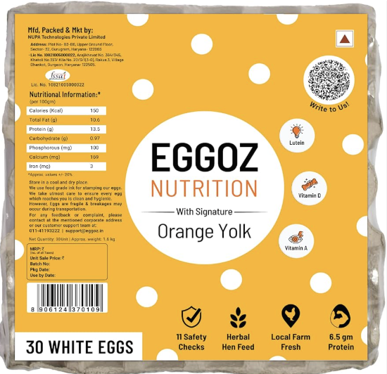 Akash_kumar999's tweet photo. Tell me the most corrupted org in India… I’ll start with @fssaiindia.
Recent tests on Eggoz eggs showed banned antibiotic residues - substances causes cancer.
RIP to people trusting the “orange yolk = premium” marketing without knowing what’s inside.
#FSSAI #FoodSafety https://t.co/JaA2pP1Sdp