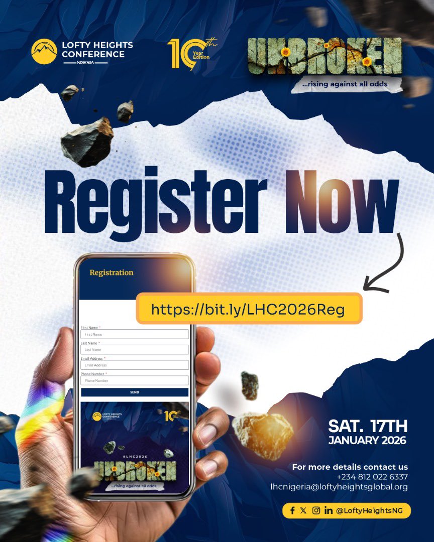 Lofty Heights Conference, Nigeria tweet media