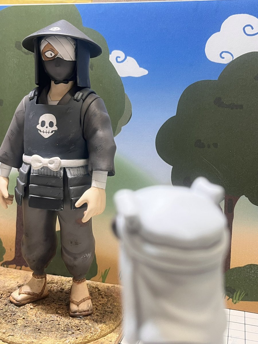 雑伊の運命の出会いシーンできたよ！！

#自作フィギュア