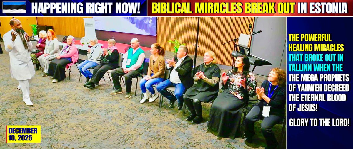 La PODEROSA SANGRE DE JESUS está haciendo obras maravillosas entre nosotros. Los milagros bíblicos están devuelta en esta generación de una manera asombrosa!
 #RestoringBloodOfJesus