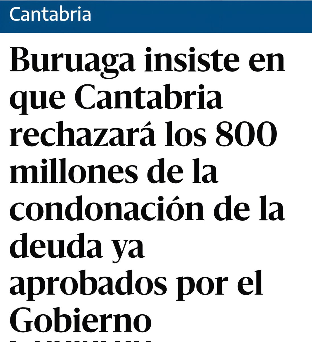 Explicado sencillo:
• Menos deuda = más dinero para sanidad, educación, dependencia.
• Mantener deuda = más intereses para los banqueros.

<a href="/mjburuaga/">M.J Sáenz de Buruaga</a> ha elegido la segunda opción.
No es técnica, es ideología: prefieren que gane la banca antes que mejorar la vida de la gente.