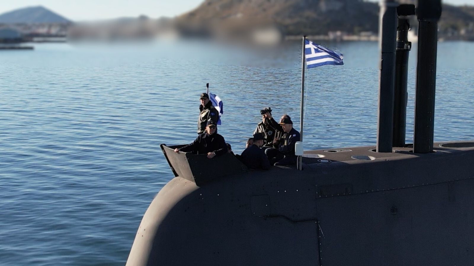 Δένδιας: Την άσκηση «Περισκόπιο» παρακολούθησε εν πλω από το υποβρύχιο «Πιπίνος»