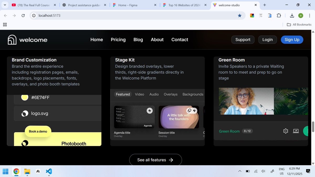 THEJASPERJAY's tweet image. Day 52 of 60 Days of Code
Worked on a few sections today and added a count up to my numbers section. Used some react hooks too. Still feels new but I pushed through. Progress is progress.
#fyp #react #javascript #webdev #codingjourney #buildinpublic