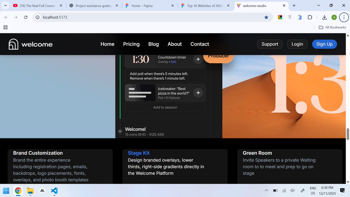 THEJASPERJAY's tweet image. Day 52 of 60 Days of Code
Worked on a few sections today and added a count up to my numbers section. Used some react hooks too. Still feels new but I pushed through. Progress is progress.
#fyp #react #javascript #webdev #codingjourney #buildinpublic