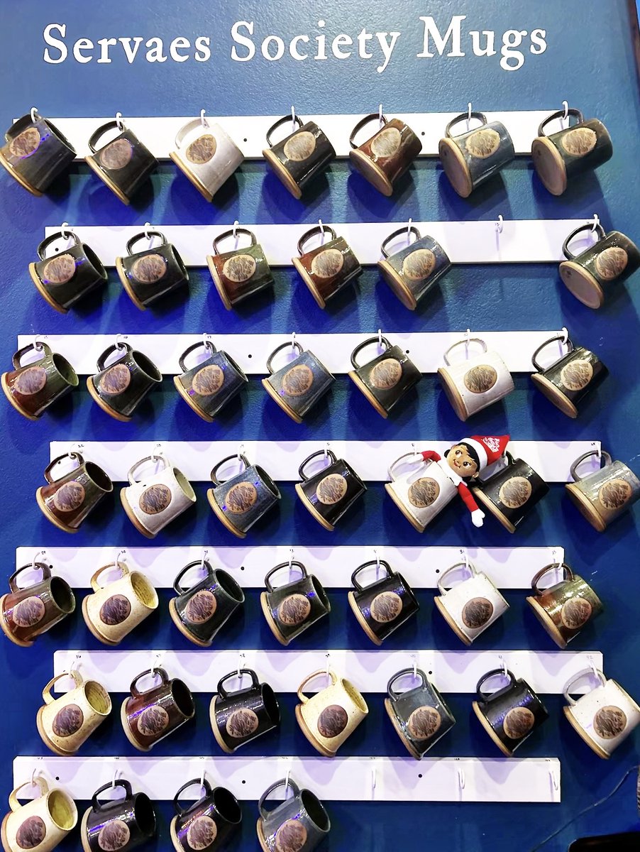 ServaesBrewCo's tweet image. Barlee the Brew Elf is scoping out the Servaes Society mugs, and she thinks you definitely need one for next year! 🍺 Snag your membership in the taproom or at brewedbyagirl.com. New memberships are $150 and valid at both of our locations. #brewedbyagirl #craftbeer #kcbeer