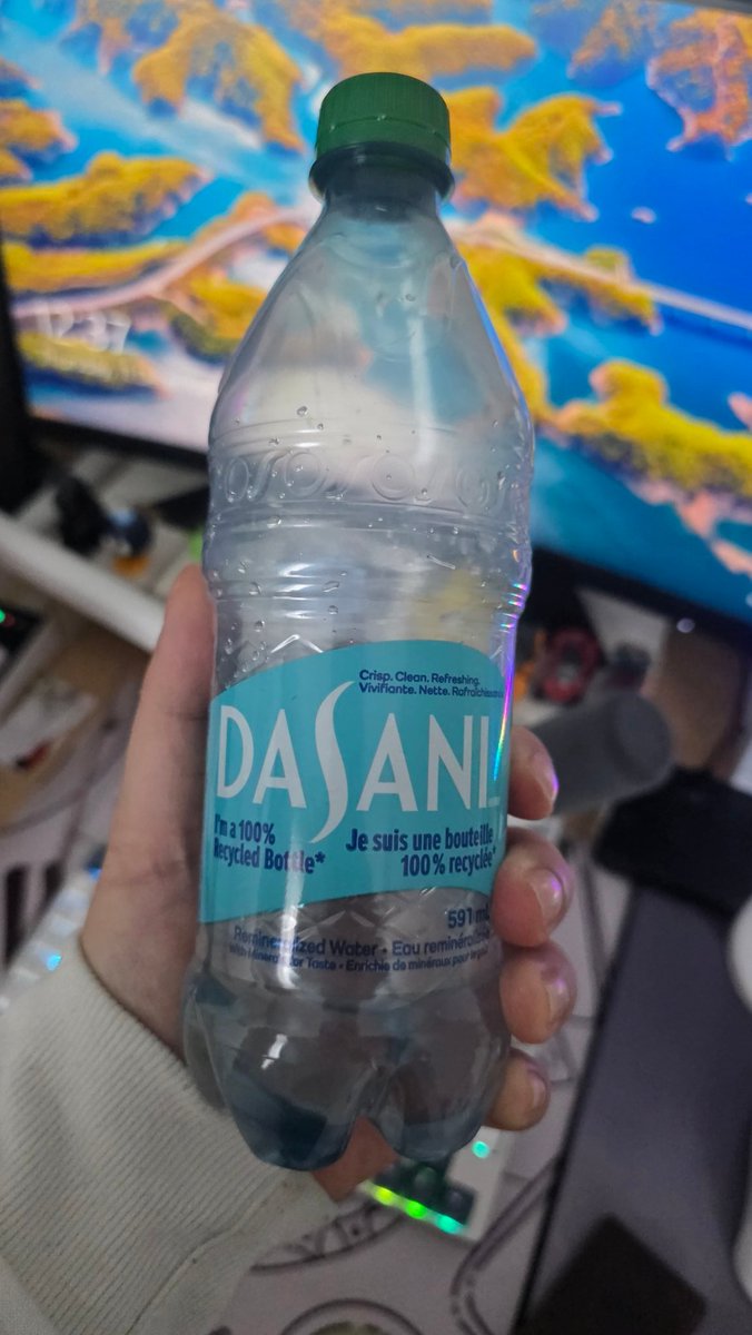 Hey <a href="/andrewpanton/">Andrew Panton</a> this is some good reverse osmosis Coca-Cola water I had.