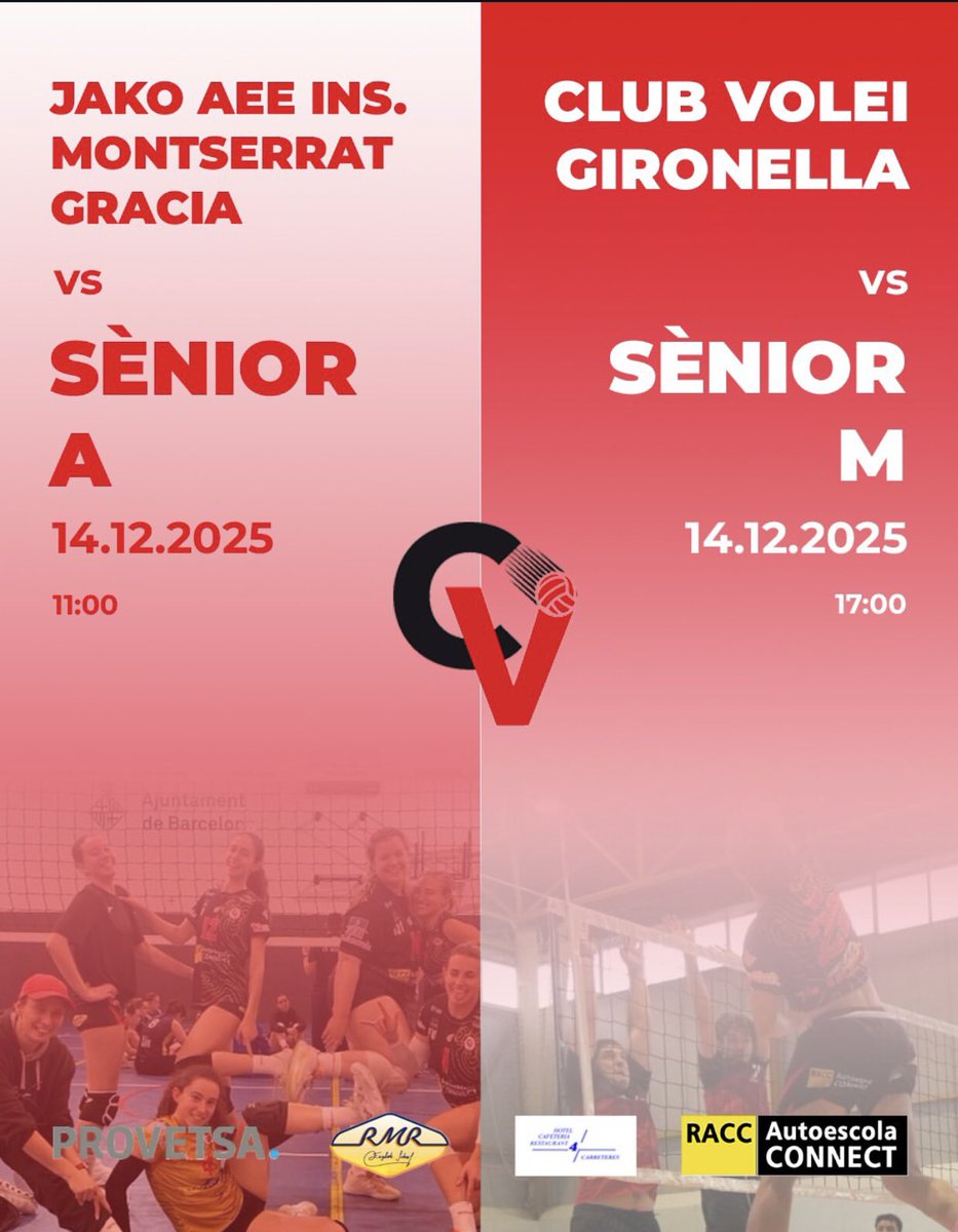 VoleiVic's tweet photo. Partits del cap de setmana https://t.co/8QqTZZUS3w