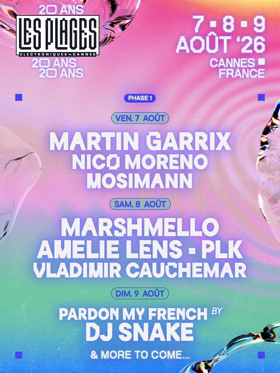 Les Plages Electro tweet media