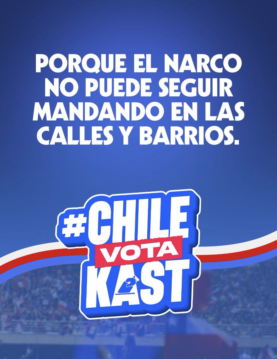 RenzoTrisotti's tweet photo. 🇨🇱 Este domingo, #ChileVotaKast

Porque queremos y necesitamos orden, seguridad y libertad.

Porque Chile necesita volver a crecer, avanzar y recuperar la esperanza.

🇨🇱 #ChileVotaKast #Iquique #Tarapacá https://t.co/UmDhsKjRNb