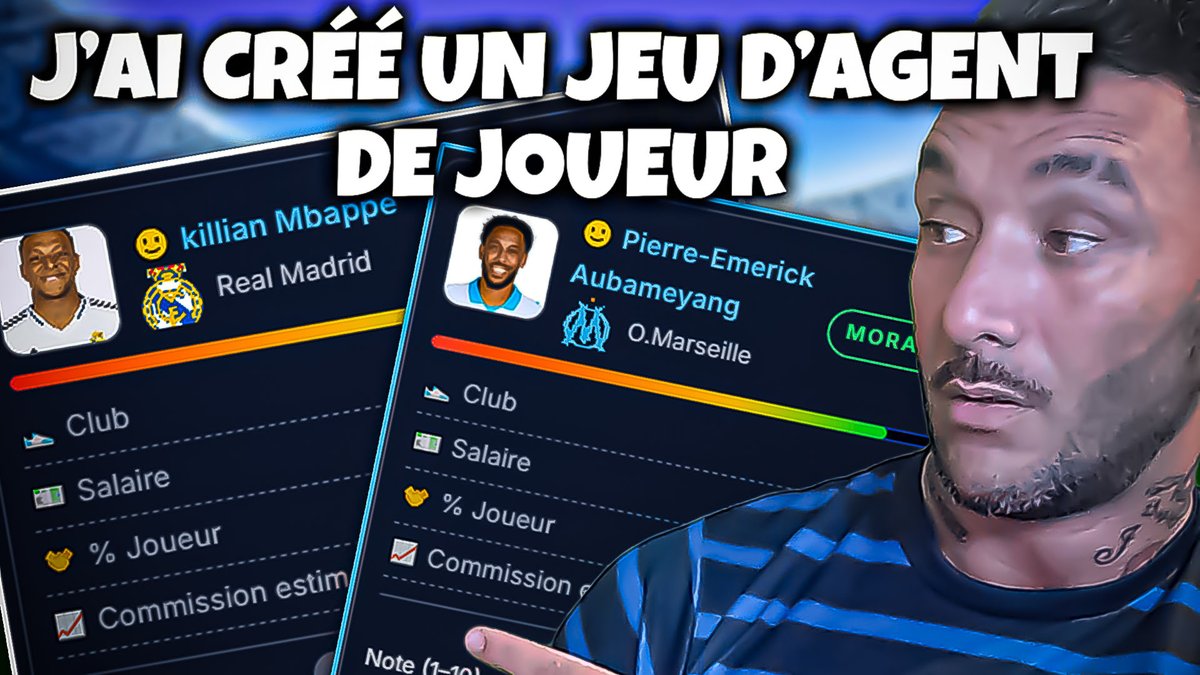 experience_fm's tweet image. 🚨 J’AI CRÉÉ UNE APPLICATION POUR DEVENIR AGENT DE JOUEURS… SUR N’IMPORTE QUEL FM ! 🤯🔥 #FM26 
 
tu peux enfin gérer TA propre agence, recruter, négocier, voyager, gérer le moral &amp;amp; les salaires comme un vrai agent.  ⬇️⬇️⬇️