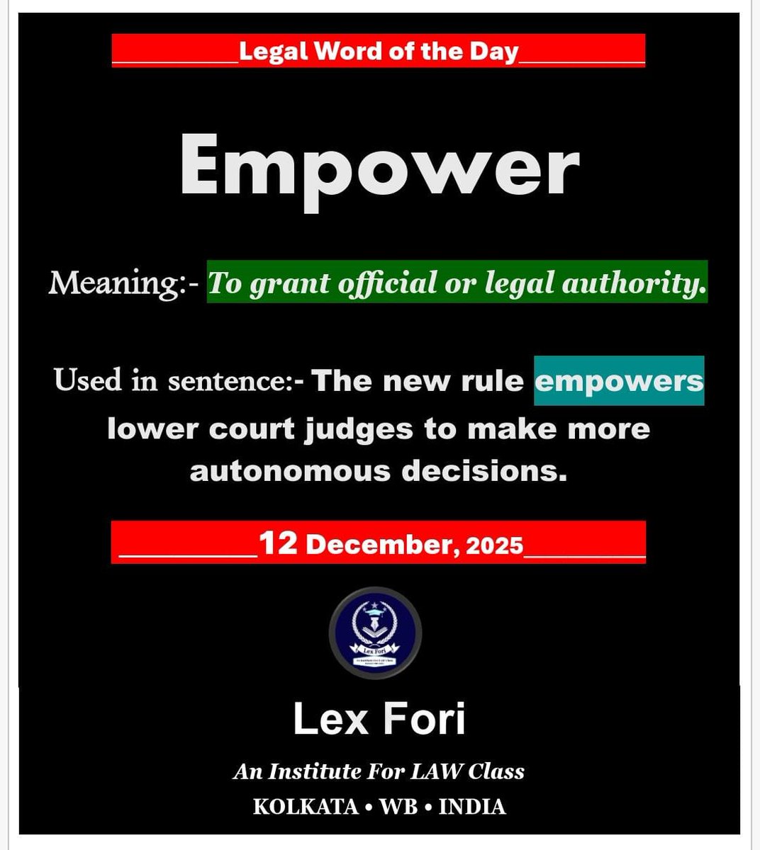 LexFori24's tweet photo. #LegalWordoftheDay https://t.co/299zIE5tAU