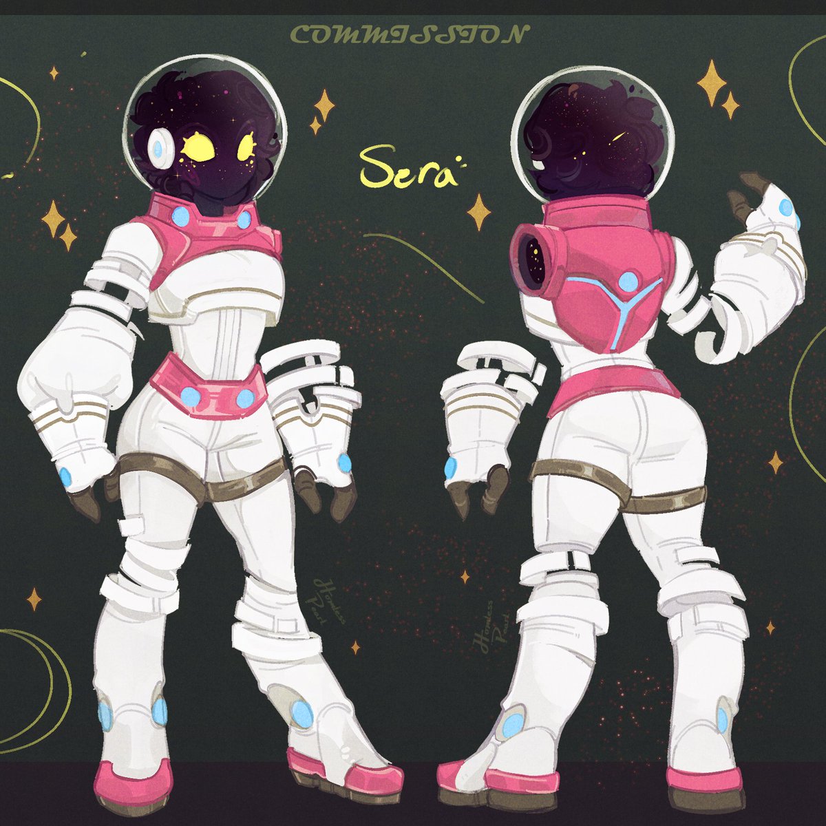 HomlessPearl's tweet photo. Character Redesign | Sera https://t.co/3udZJQRjt0