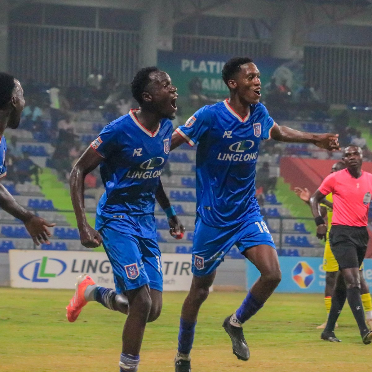 82' 🔵(3-0)🟡

Less than ten minutes to play in Kadiba, the Jogoos are leading.

#SCVURA | <a href="/UPL/">StarTimes Uganda Premier League</a> 
#TheJogoos🔵