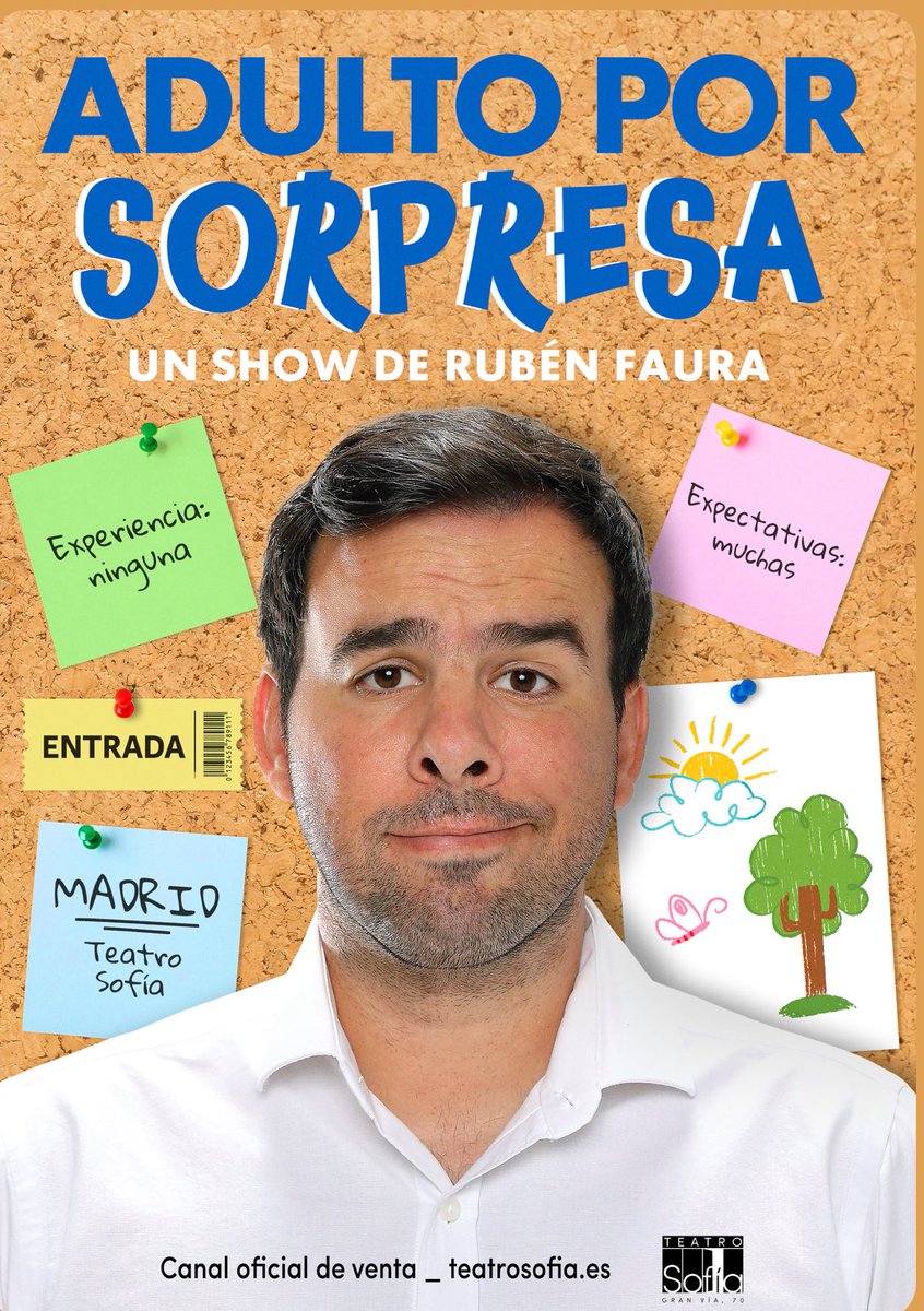 El Domingo estaré en la Gran Vía de Madrid con mi nuevo show.
Único show de standup de todo Diciembre en Madrid. 

Entradicas al 30% descuento 
teatrosofia.entradas.plus/entradas/es/co…