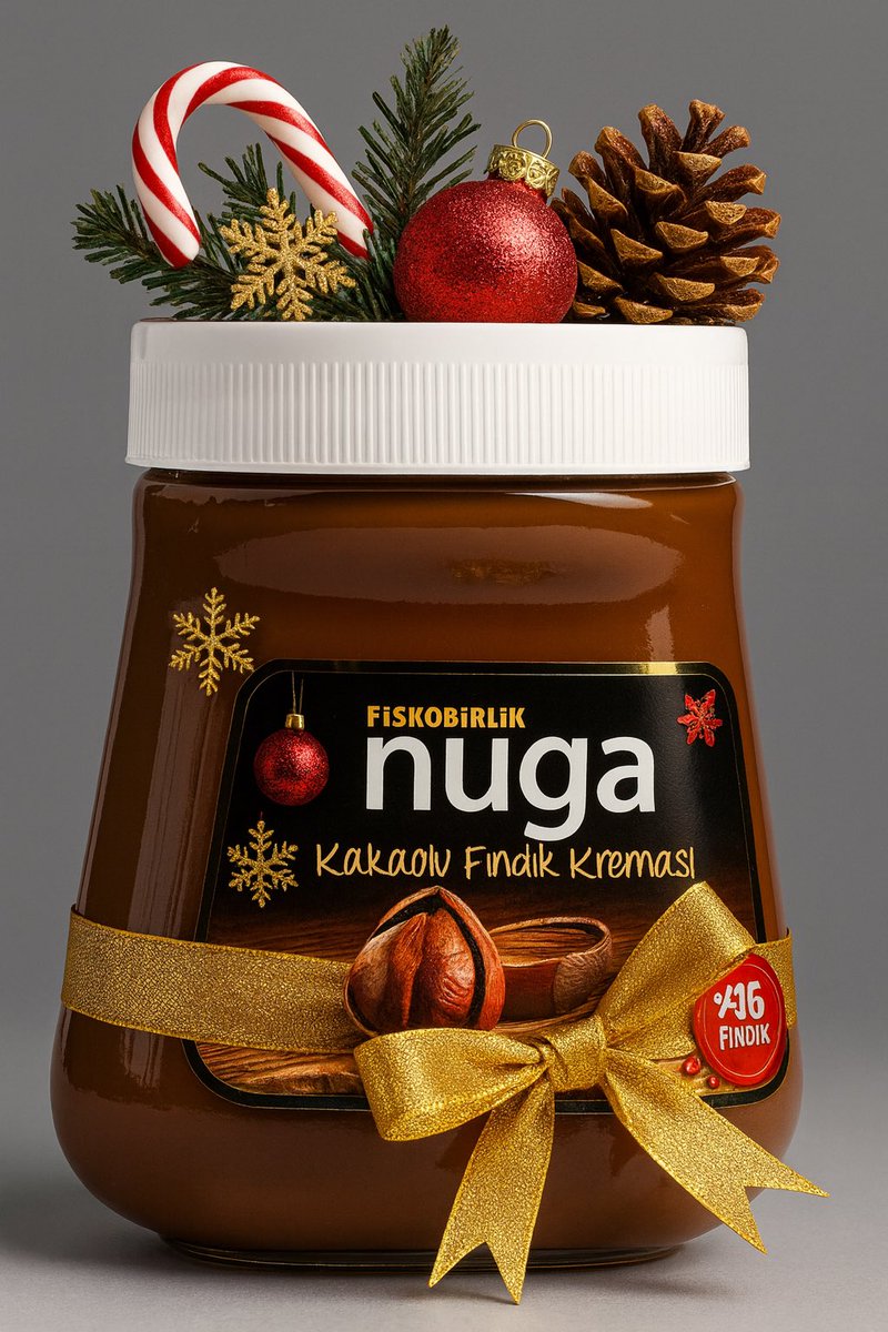 2025 bitiyor, 2026 giriyoruz yeni yıl yaklaşıyor insanlarda süs heyecanı başladı. Nutella yine yeni yıl süslü çikolatalarını çıkarmış bizim firmalar yine standart. Çok kaliteli ürünler üretiyoruz ancak pazarlama kısmında patlıyoruz. 
Mesela 2 örnek hazırladım firmalara hediyem