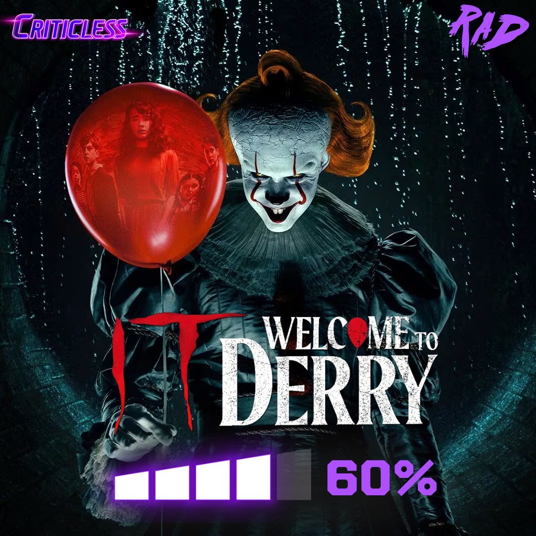 S1 of IT: Welcome to Derry finale is this weekend! Who's watching it on Sunday? Make sure to come review it on Criticless! #WelcomeToDerry #IT