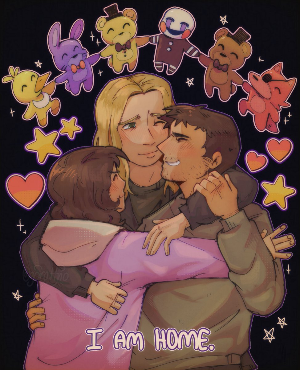 totally what happened at the end of the movie and they’re all happy
#fnaf2movie #FNAF #fanart