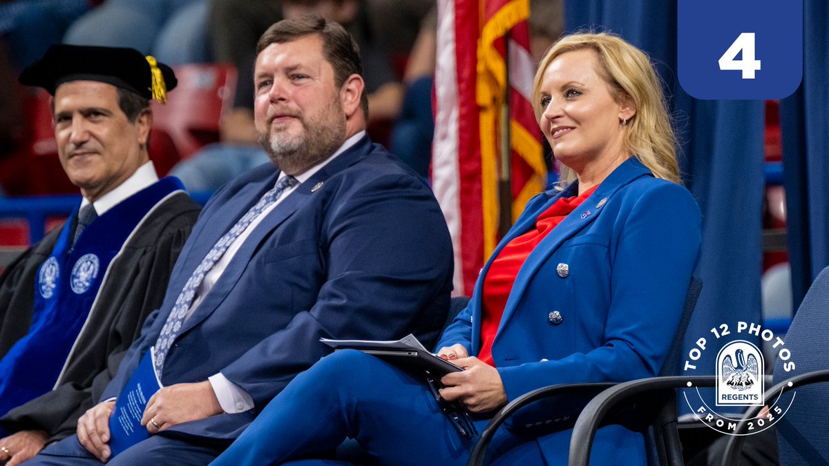 LA_Regents's tweet image. There’s no place like home.

Next on our Top Photos of 2025 Countdown:

Chair @MistiCordell returned to her alma mater as @LATech's Fall Commencement speaker in November, sharing an inspiring message with the new grads.

#TalentLivesHere #LaProspers