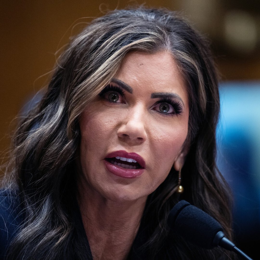 Hillary Clinton sat through 11 hours of a witch hunt commitee hearing with no bathroom breaks. Kristi Noem couldn't even make it 2 hours before cowardly running away to attend a fake meeting. 

In a world of Kristi Noems, be a Hillary Clinton.