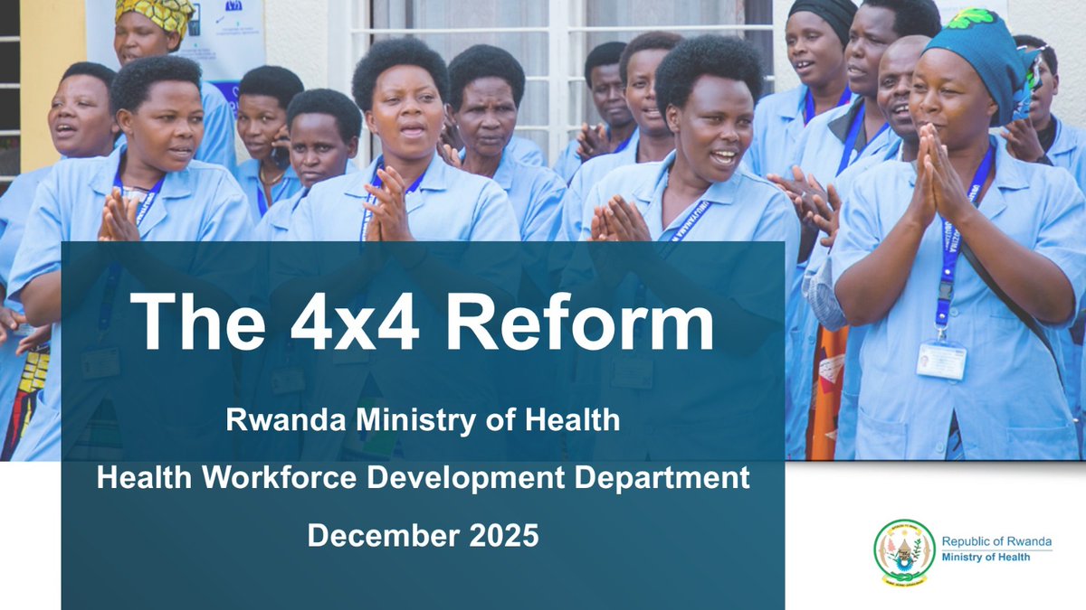RwandaHealth's tweet image. Today, Minister @nsanzimanasabin and MoS @YvanButera, in coordination with the Ministry of Foreign Affairs, briefed Rwandan Ambassadors worldwide on key national health priorities, including the cervical cancer elimination agenda and ongoing health workforce reforms. The meeting…