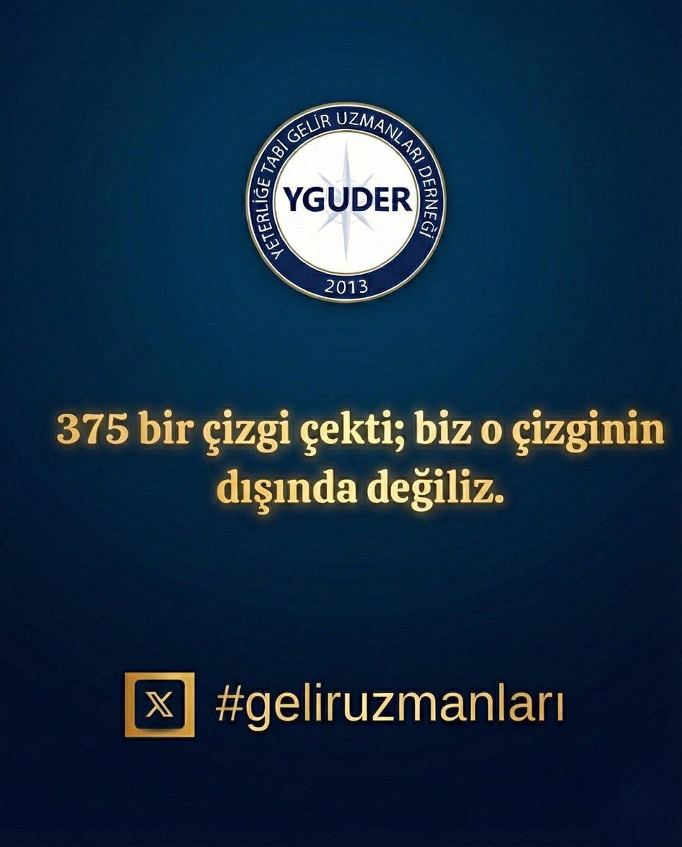 Gelir Uzmanları, kamu mali yönetim sisteminin omurgasıdır.

 Kamu kaynaklarını koruyan bu meslek mensuplarının, aynı nitelikteki diğer kariyer uzmanlıklarla eşit statüye kavuşması artık bir zorunluluktur.
#geliruzmanları
<a href="/memetsimsek/">Mehmet Simsek</a> <a href="/ilhan_hatipoglu/">Dr. İ. İlhan Hatipoglu</a>
<a href="/HMBakanligi/">T.C. Hazine ve Maliye Bakanlığı</a>
<a href="/gibsosyalmedya/">Gelir İdaresi Başkanlığı</a>