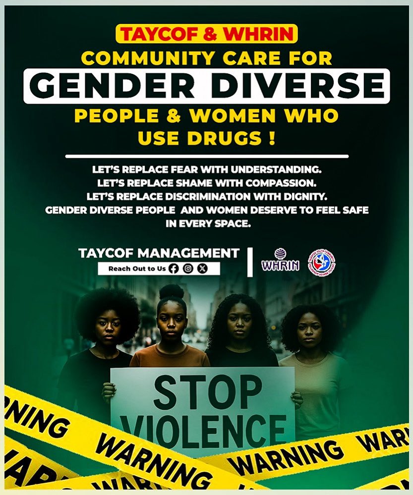 Community care plays a key role in supporting women and gender diverse people who use drugs. It meets people where they are, treats them with dignity, and creates safe spaces where they can access non-judgmental support. #EVAWUD25 #peoplewhousedrugscount  #WHRIN