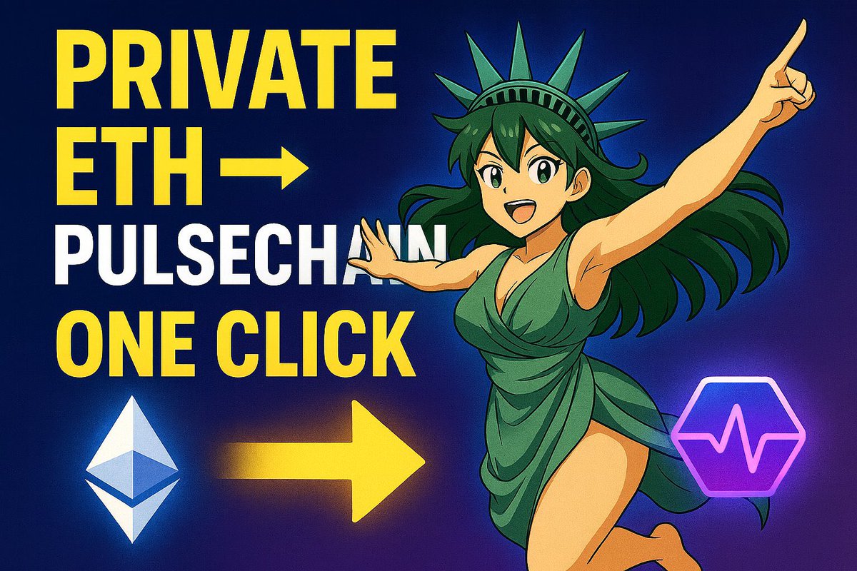 Railgun tutorial

youtu.be/BVz-UeEFlxk?si…

<a href="/LibertySwapFi/">Liberty Swap⚡️Bridge2PulseChain™️ Railgun</a> 

$PLS $PLSX $HEX