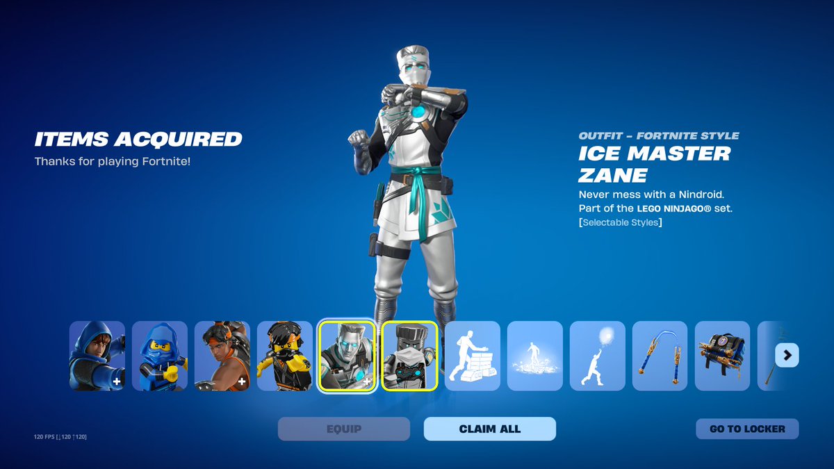 Couldn't have asked for a better birthday gift thank you John Fortnite 🥹🥹