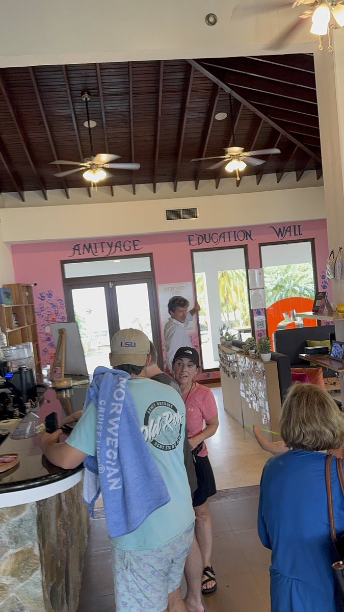 We welcome everyone to our Bitcoin Center which is why we make sure to have something for the kiddos to do while they visit us 🫶🏼 and of course, the parents can also get some coffee ☕️