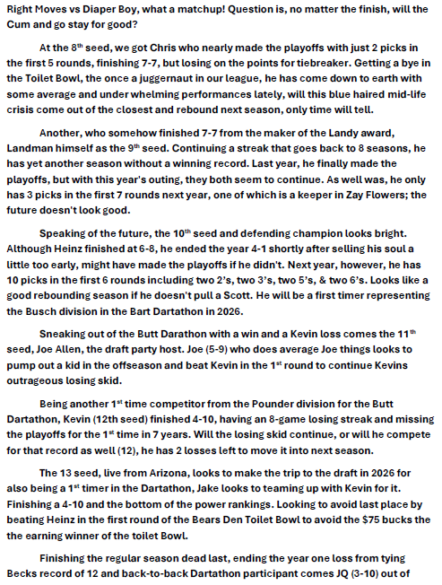 BPFL Fantasy Football League tweet media