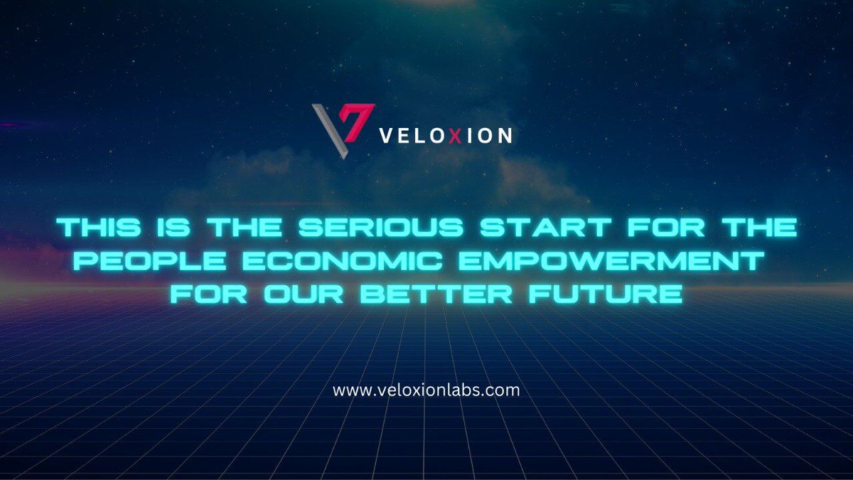🌍 This is not hype. This is history in motion.
💲 Economic power is returning to the people.

It starts 𝗛𝗘𝗥𝗘. It starts 𝗡𝗢𝗪. ⚡️

💡 veloxionlabs.com
🔗 Trade VeloXion on BitMart: bitmart.com/en-US/trade/VE…

#VeloXion #Empowerment #FutureEconomy